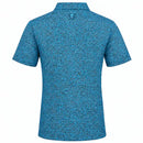 Tattoo Golf: Men's Summertime Cool-Stretch Golf Shirt - Blue