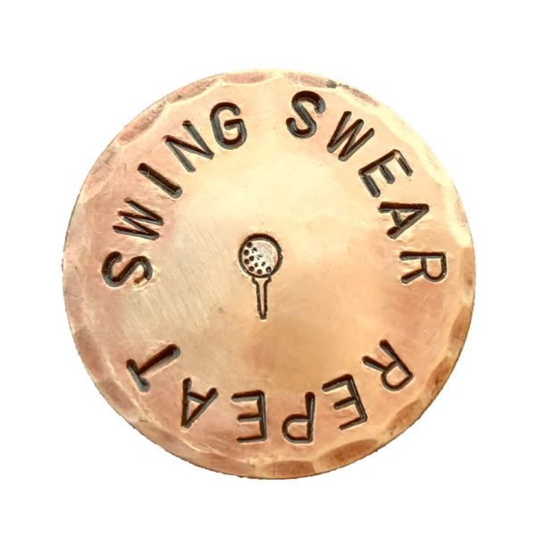 Sunfish: Copper Ball Marker - Swing Swear Repeat