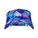 Taboo Fashions: Ladies Lightweight Adjustable Sun Visor - Posh Blue