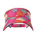 Taboo Fashions: Ladies Lightweight Adjustable Sun Visor - Posh Pink