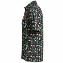 Tattoo Golf:  Men's Tacos & Tequila Cool-Stretch Golf Shirt - Black