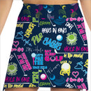 TEE TIME NAVY GOLF SKORT