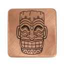 Sunfish: Embossed Ball Marker - Tiki Mask
