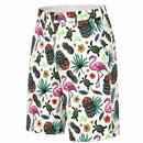 Tattoo Golf: Men's Tiki Cool Stretch Golf Shorts - Multicolor