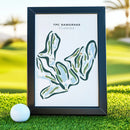 TPC Sawgrass Golf Course, Ponte Verda Beach Florida - Printed Golf Courses