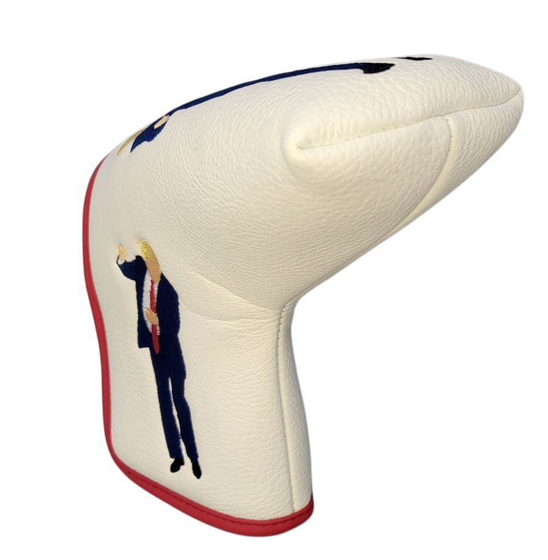 Trump Birdie Dance Embroidered Blade Putter Cover by ReadyGOLF
