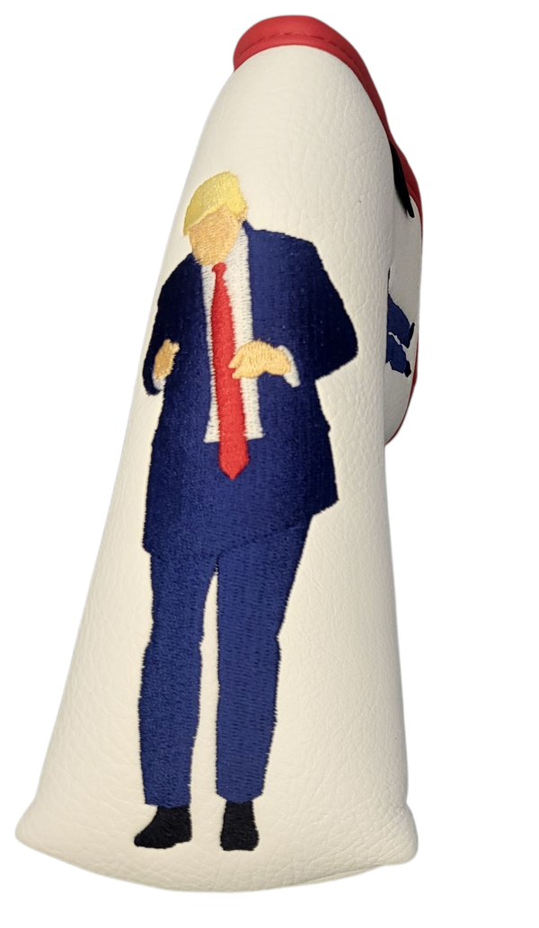 Trump Birdie Dance Embroidered Blade Putter Cover by ReadyGOLF