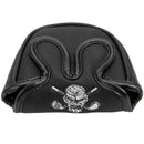 Tattoo Golf Dancing Skulls Putter Cover - Two Ball/Mallet Style - Black/White