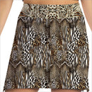 UNTAMED ANIMAL PRINT SKORT