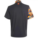 Tattoo Golf: VIP Cool-Stretch Men's Golf Shirt - Black/Orange