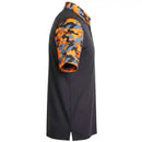 Tattoo Golf: VIP Cool-Stretch Men's Golf Shirt - Black/Orange