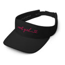 Cart Girl Cursive Logo - Visor