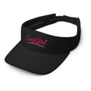 Cart Girl Cursive Logo - Visor