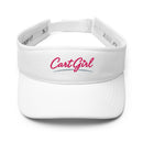 Cart Girl Cursive Logo - Visor
