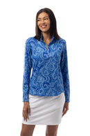 SanSoleil: Ladies SolShine Long Sleeve Mock - 900320