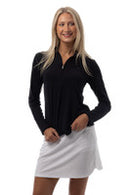 SanSoleil: Ladies UPF 50 SolTek Lux Long Sleeve Mock - 900622