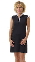 SanSoleil: Ladies UPF 50 SolStyle Cool Sleeveless Zip Mock Dress - 900724S