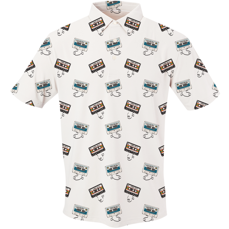 Golf Mixtape Toss Men's Polo