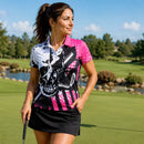 Tattoo Golf: Women's Blade Golf Shirt - Pink