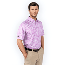 2Putt Golf - Wrong Fairway Men's Polo (Lavender)