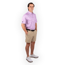 2Putt Golf - Wrong Fairway Men's Polo (Lavender)