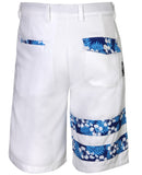 Tattoo Golf: Men's Zuma ProCool Golf Shorts - Zuma White-Zuma Clothing