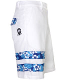 Tattoo Golf: Men's Zuma ProCool Golf Shorts - Zuma White-Zuma Clothing