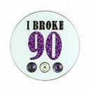 Bonjoc: Ball Marker & Hat Clip - I Broke 90