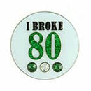 Bonjoc: Ball Marker & Hat Clip - I Broke 80