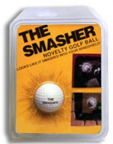 Smasher Golf Ball - Windshield Sticker
