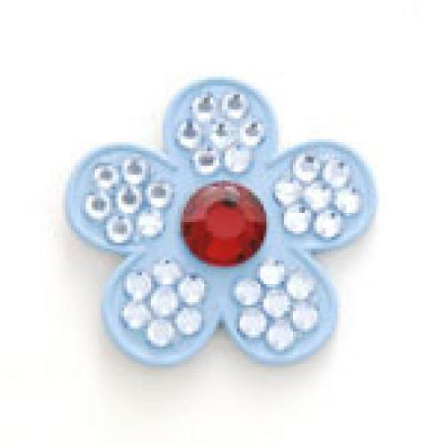 Bonjoc: Flower Ball Marker & Hat Clip - Iris