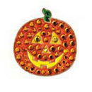Bonjoc: Ball Marker & Hat Clip - PUMPKIN Jack O'Lantern