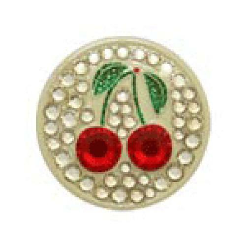 Bonjoc: Ball Marker & Hat Clip - Cherries