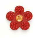 Bonjoc: Flower Ball Marker & Hat Clip - Rose