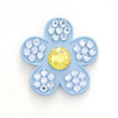 Bonjoc: Flower Ball Marker & Hat Clip - Sky