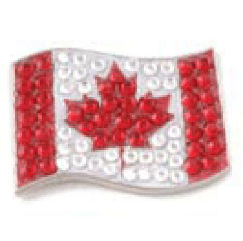 Bonjoc: Flag Ball Marker & Hat Clip - Canada