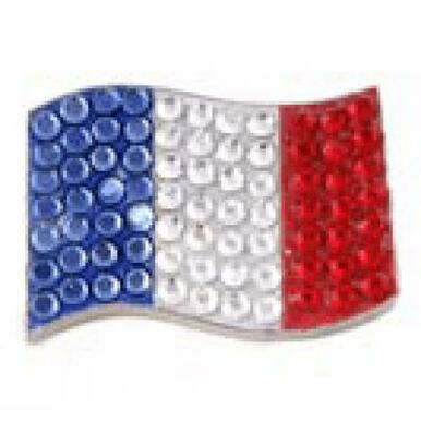 Bonjoc:  Flag Ball Marker & Hat Clip - France