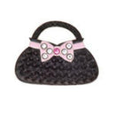 Bonjoc: Ball Marker & Hat Clip - Seema Sparkle Line - BLACK CLUTCH