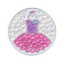 Bonjoc: Ball Marker & Hat Clip - Seema Sparkle Line - TOTALLY TUTU