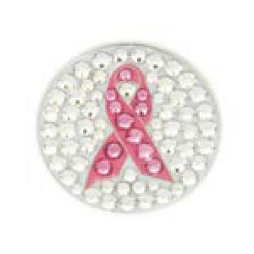 Bonjoc: Ball Marker & Hat Clip - Pink Ribbon Breast Cancer Awareness
