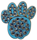 Bonjoc: Ball Marker & Hat Clip - Blue Paw