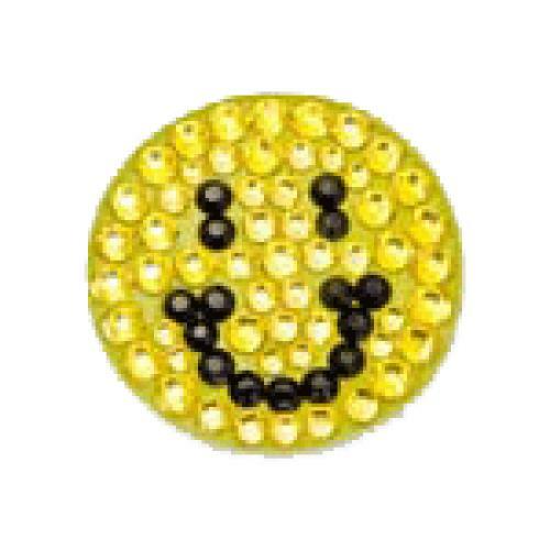 Bonjoc: Ball Marker & Hat Clip - Happy Face