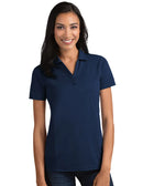 Antigua: Women's Essentials Short Sleeve Polo - Navy Tribute 104198 Clothing