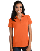 Antigua: Women's Essentials Short Sleeve Polo - Mango Tribute 104198 Clothing