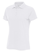 Antigua Women's White Legacy 104275 Short Sleeve Polo (Size Small) SALE Clothing