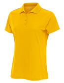 Antigua: Women's Essentials Short Sleeve Polo - New Gold Legacy 104275 Clothing