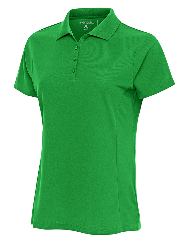 Antigua: Women's Essentials Short Sleeve Polo - Celtic Green Legacy 104275