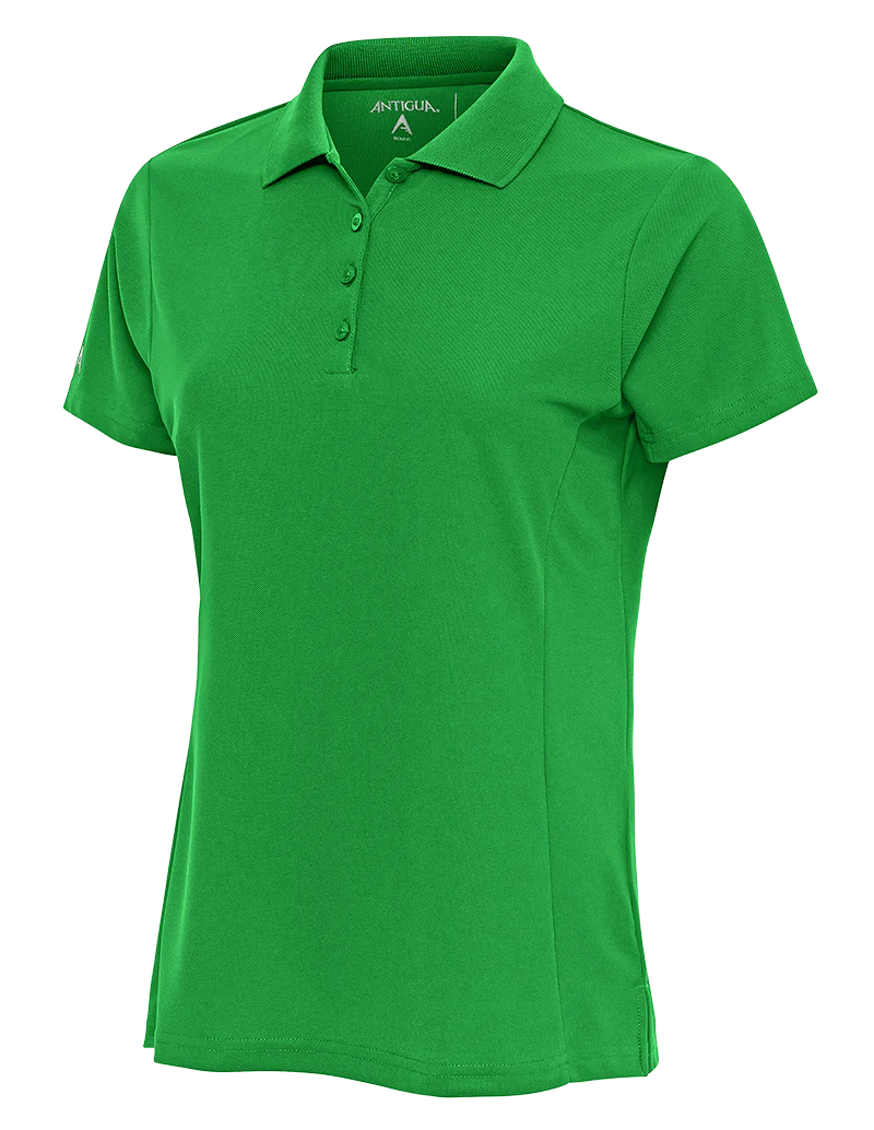 Antigua: Women's Essentials Short Sleeve Polo - Celtic Green Legacy 104275