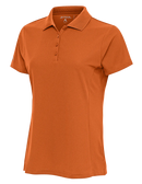 Antigua: Women's Essentials Short Sleeve Polo - Burnt Orange Legacy 104275 Clothing