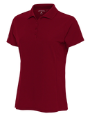 Antigua: Women's Essentials Short Sleeve Polo - Cabernet Legacy 104275 Clothing